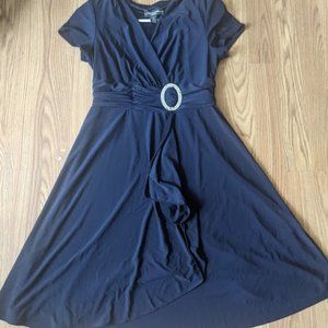 Navy blue dress